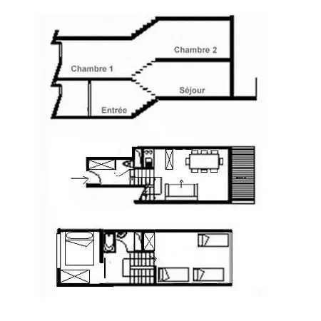 Duplex Ensoleille, Skis Aux Pieds, Balcon, 3 Pieces, 8 Pers., Les Menuires - Fr-1-344-733